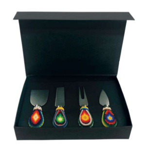 SET DE CUCHILLOS PARA QUESO HUICHOL