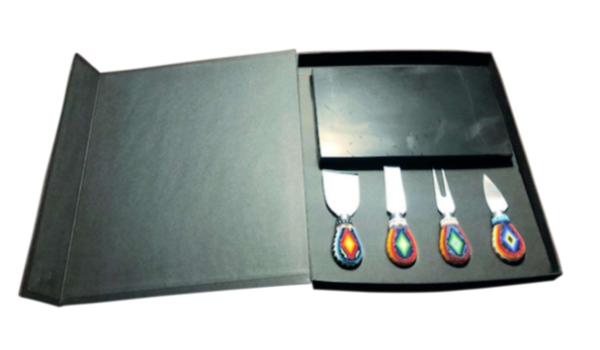 SET DE CUCHILLOS PARA QUESO HUICHOL - Image 2