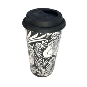 VASO CERÁMICA XALITLA AVES