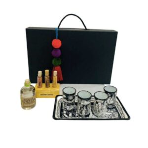 KIT DE MEZCAL CON CHAROLA XALITLA HISTORIA