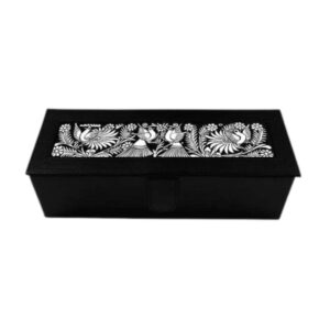 CAJA PORTA VINO XALITLA AVES