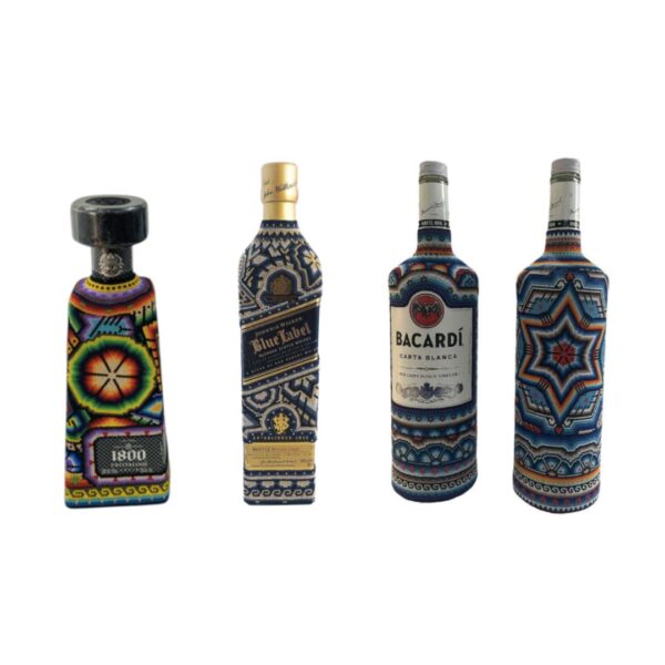FORRADO HUICHOL PARA BOTELLA - Image 2