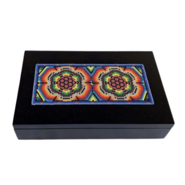 CAJA PAPELERA HUICHOL