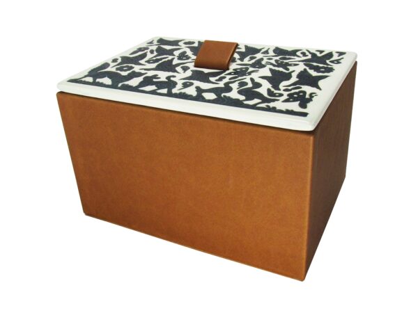 ARTESANIA OLINALÁ: CAJA PARA TÉ OLINALÁ CON JARETA - Imagen 6