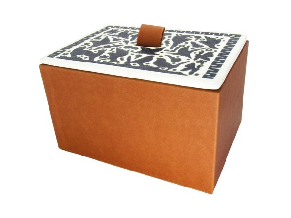 ARTESANIA OLINALÁ: CAJA PARA TÉ OLINALÁ CON JARETA - Imagen 14