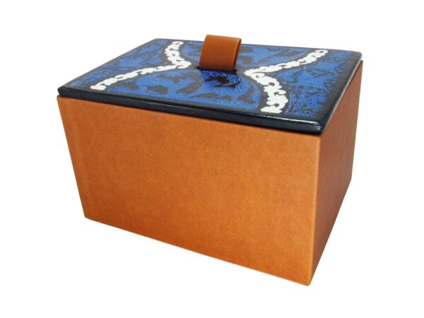 ARTESANIA OLINALÁ: CAJA PARA TÉ OLINALÁ CON JARETA - Imagen 16