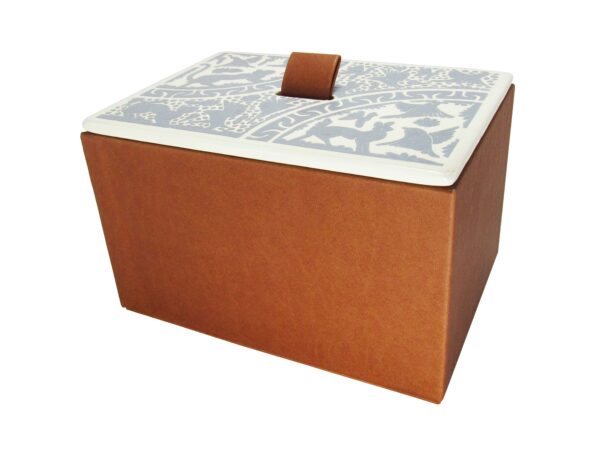 ARTESANIA OLINALÁ: CAJA PARA TÉ OLINALÁ CON JARETA - Imagen 20