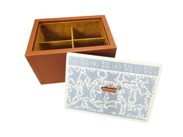 ARTESANIA OLINALÁ: CAJA PARA TÉ OLINALÁ CON JARETA - Imagen 23