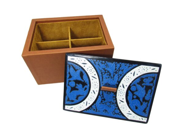 ARTESANIA OLINALÁ: CAJA PARA TÉ OLINALÁ CON JARETA - Imagen 27
