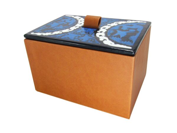 ARTESANIA OLINALÁ: CAJA PARA TÉ OLINALÁ CON JARETA - Imagen 34