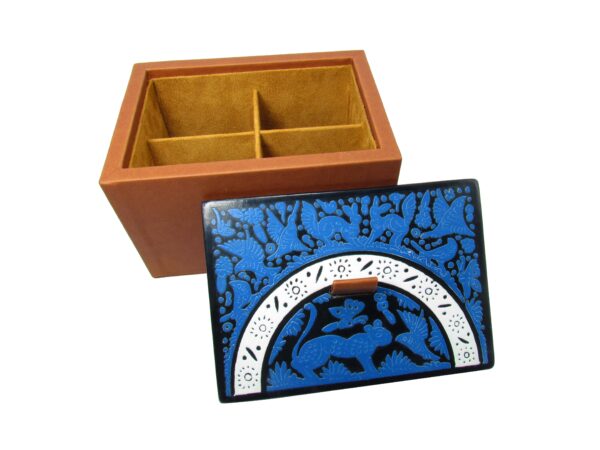 ARTESANIA OLINALÁ: CAJA PARA TÉ OLINALÁ CON JARETA - Imagen 37