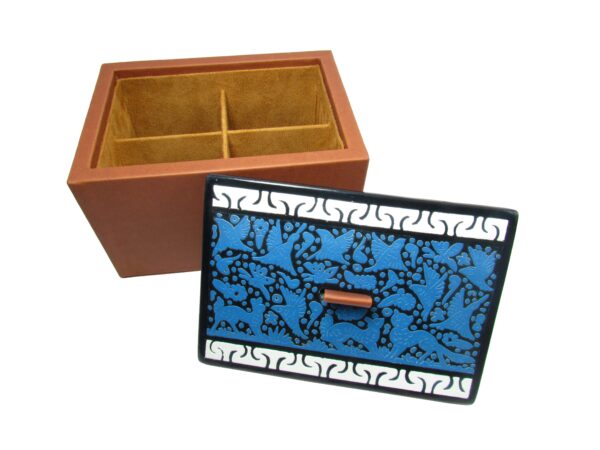 ARTESANIA OLINALÁ: CAJA PARA TÉ OLINALÁ CON JARETA - Imagen 43